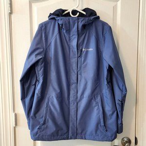 Columbia Interchange 3-in-1 Ski Jacket, Large, Periwinkle (Lavender Blue).